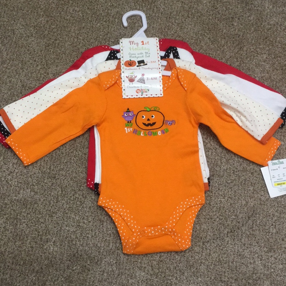 My 1st Holiday Bodysuit Set